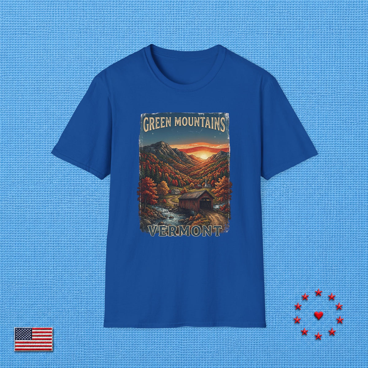 GREEN MOUNTAINS VERMONT T‑Shirt
