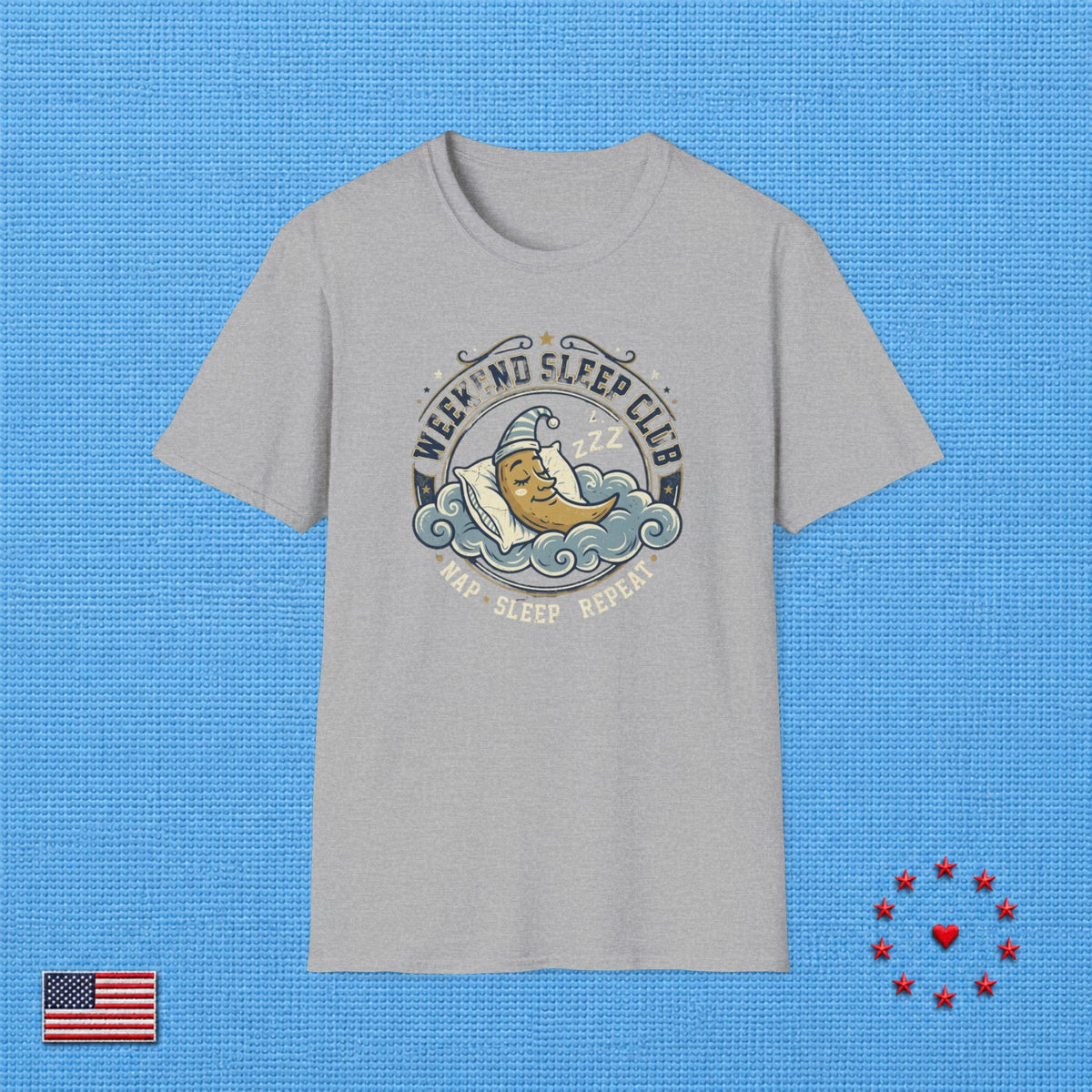 WEEKEND SLEEP CLUB T‑Shirt