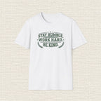 STAY HUMBLE WORK HARD T‑Shirt