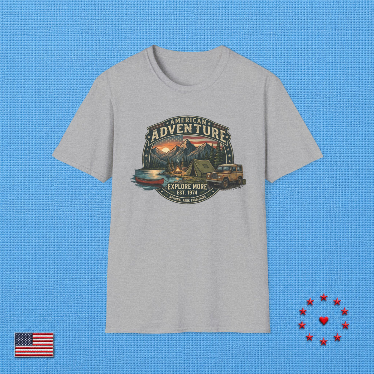 AMERICAN ADVENTURE  T‑Shirt