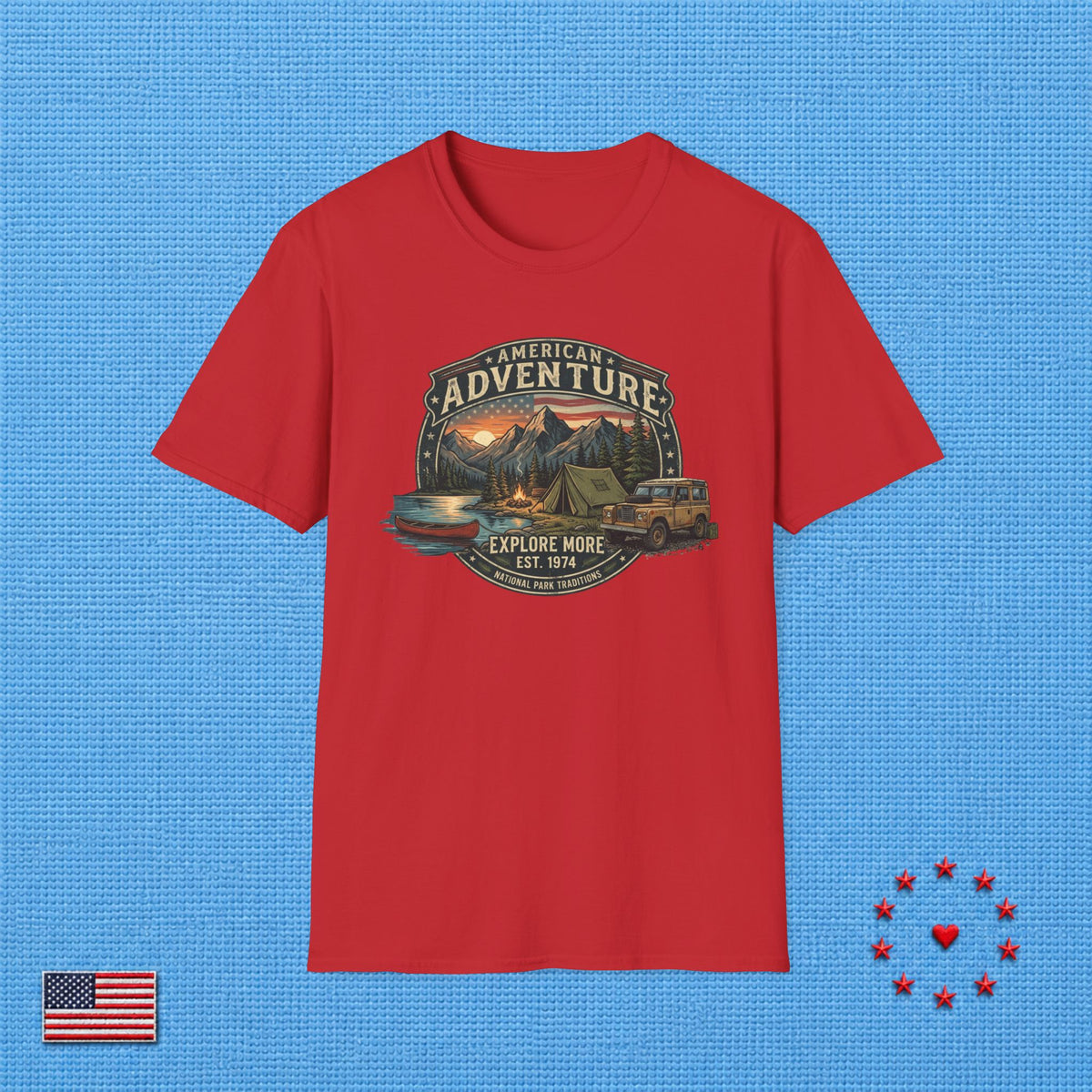 AMERICAN ADVENTURE  T‑Shirt