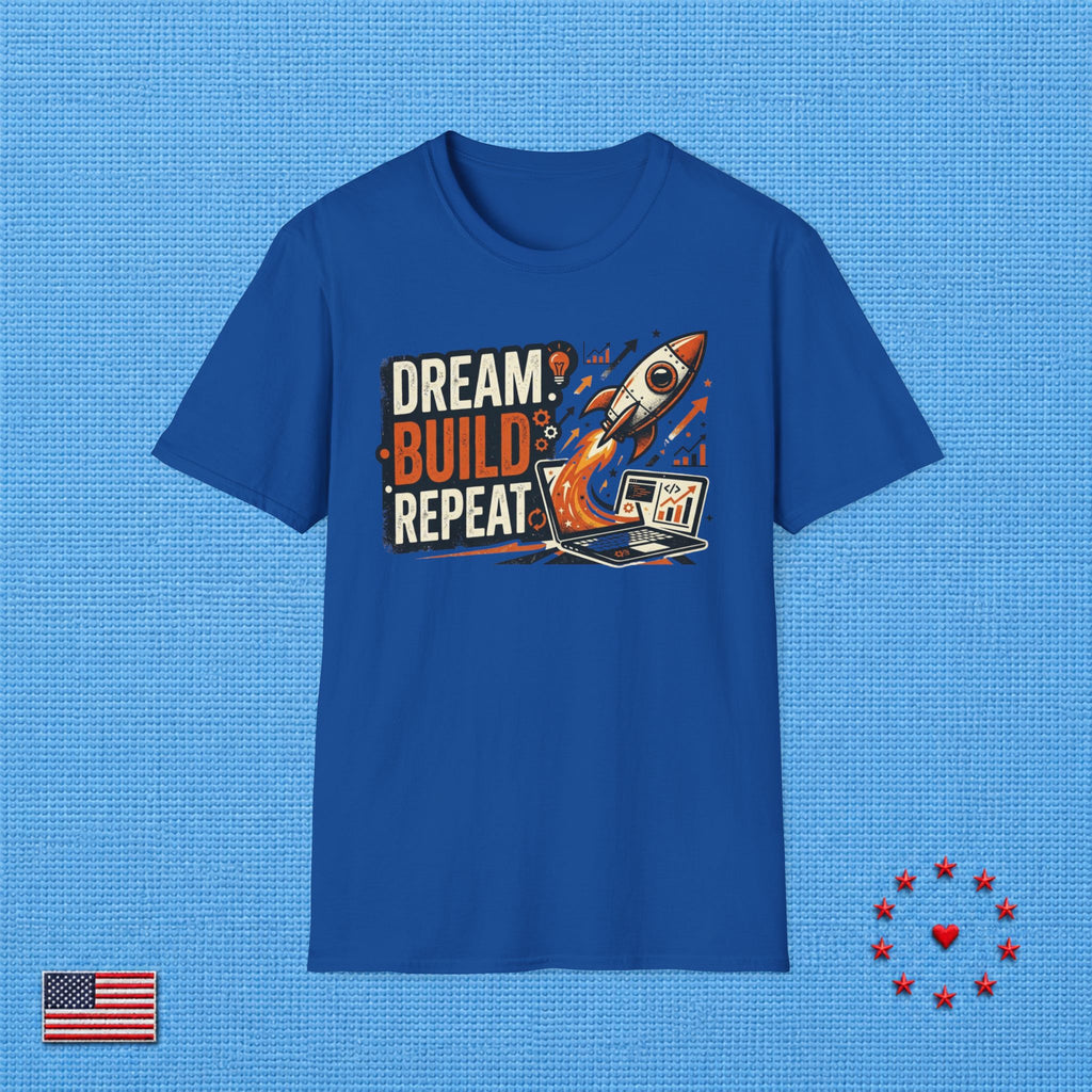 DERAM BUILD REPEAT ET T‑Shirt