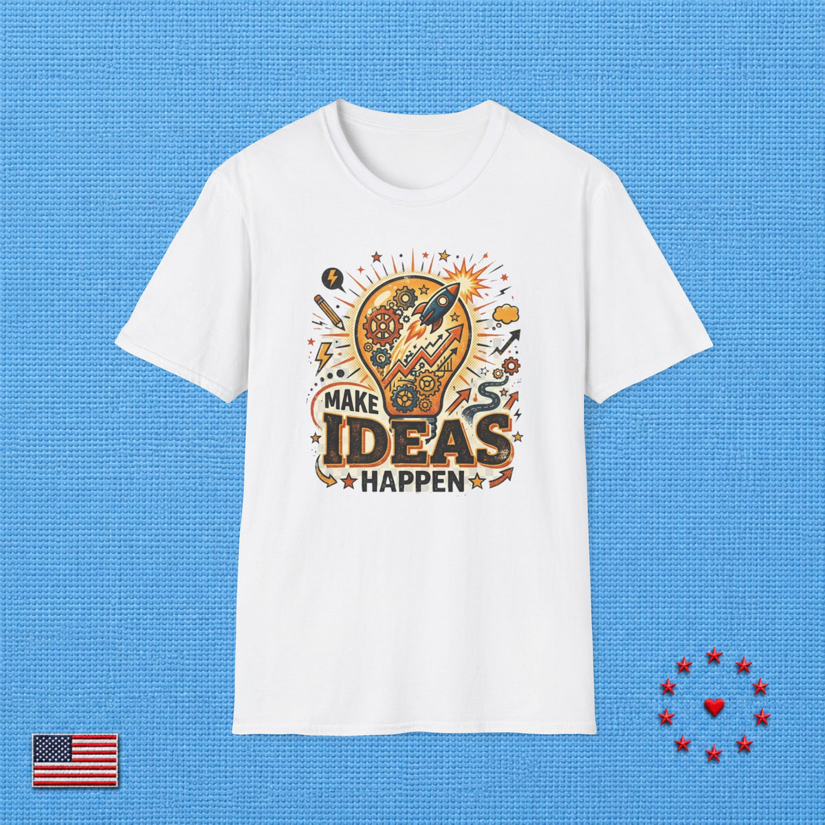 MAKE IDEAS HAPPEN ET T‑Shirt