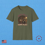 BOOKS ARE MY HAPPY PLACE T‑Shirt