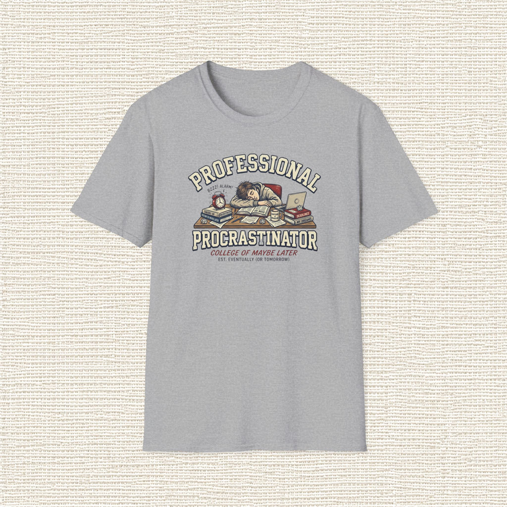 PROFESSIONAL PROCRASTINATOR T‑Shirt