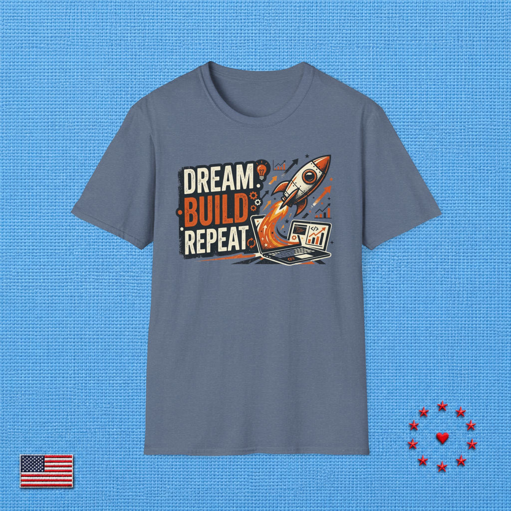 DERAM BUILD REPEAT ET T‑Shirt