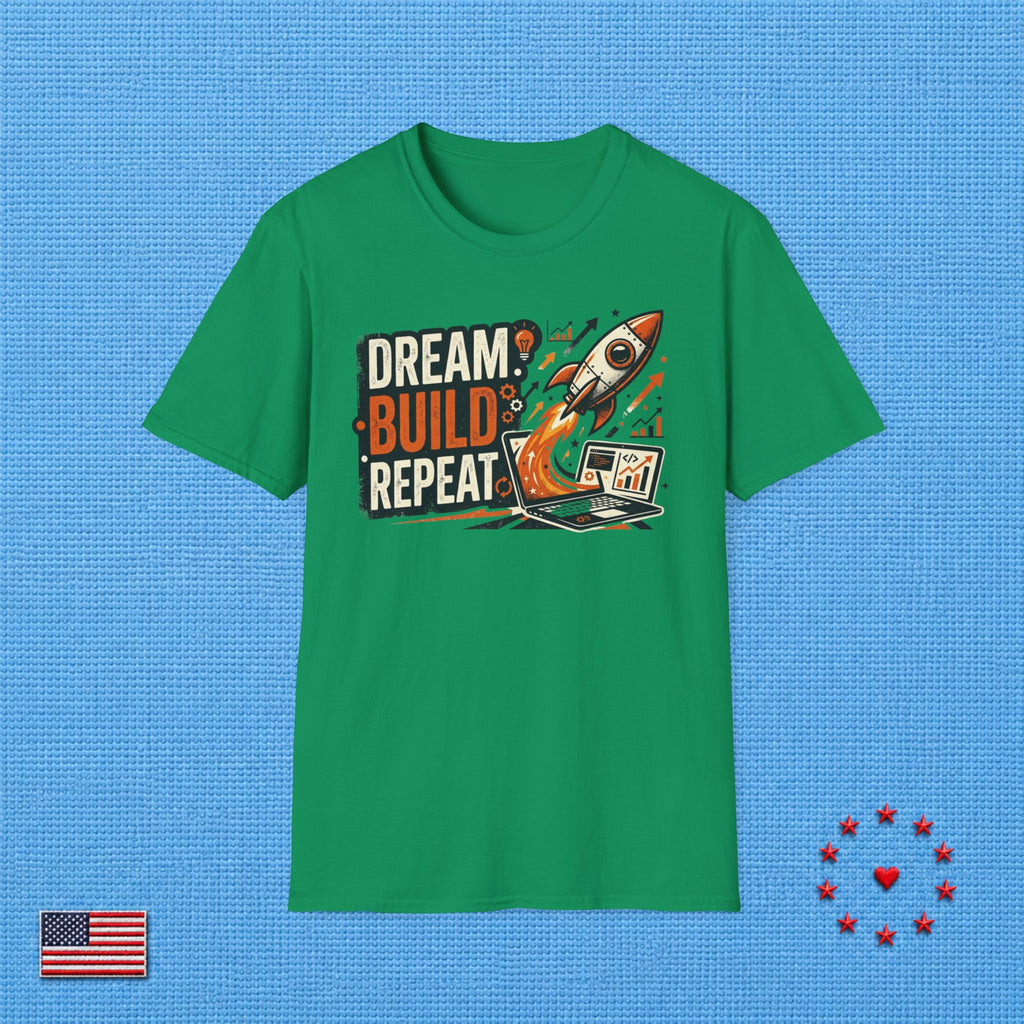 DERAM BUILD REPEAT ET T‑Shirt