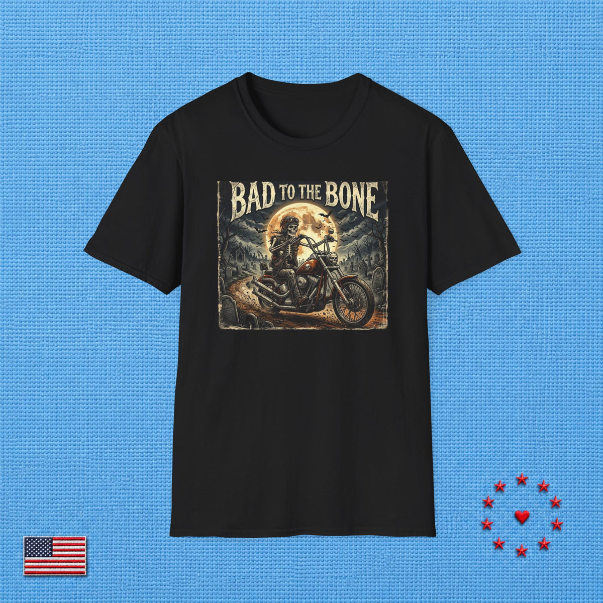 BAD TO THE BONE T‑Shirt
