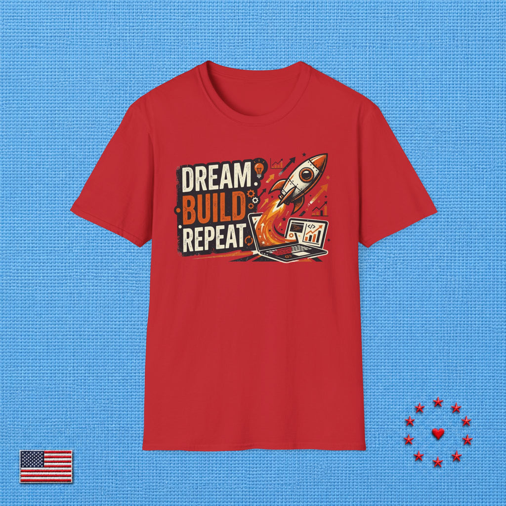 DERAM BUILD REPEAT ET T‑Shirt