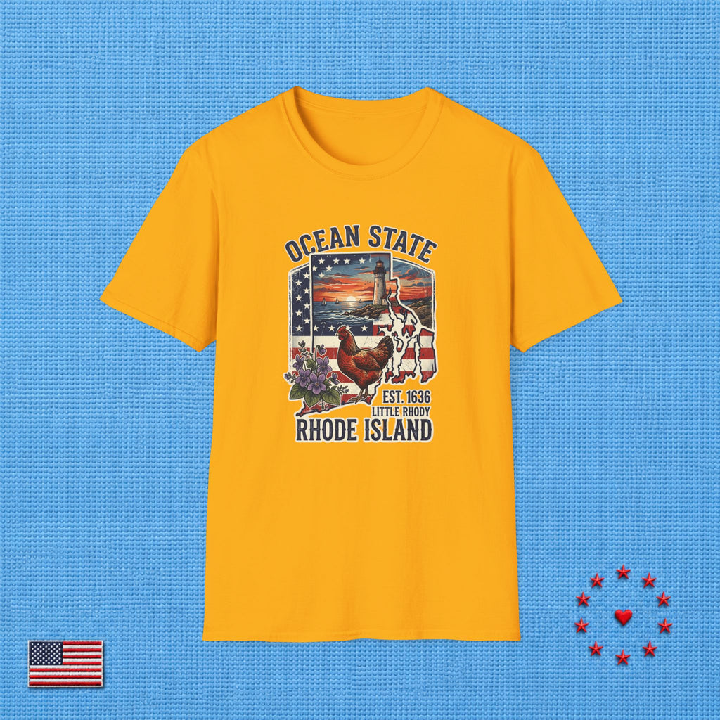 RHODE ISLAND T‑Shirt