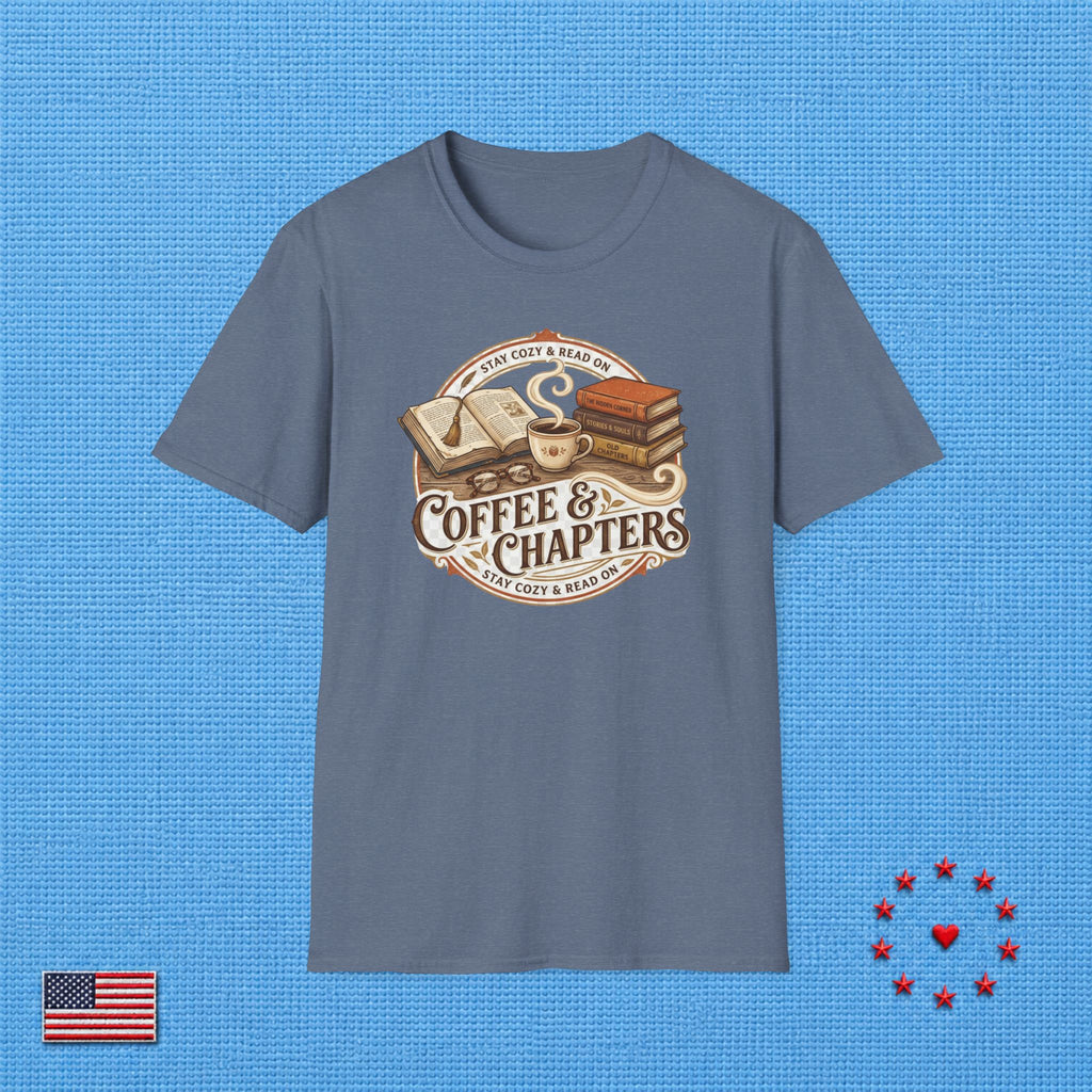 COFFEE & CHAPTERS T‑Shirt