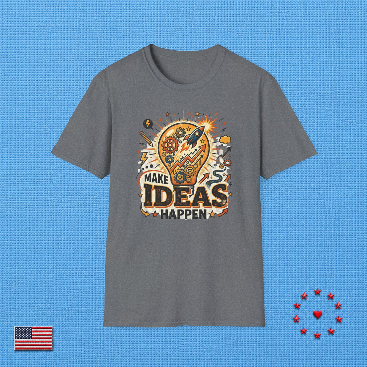 MAKE IDEAS HAPPEN ET T‑Shirt