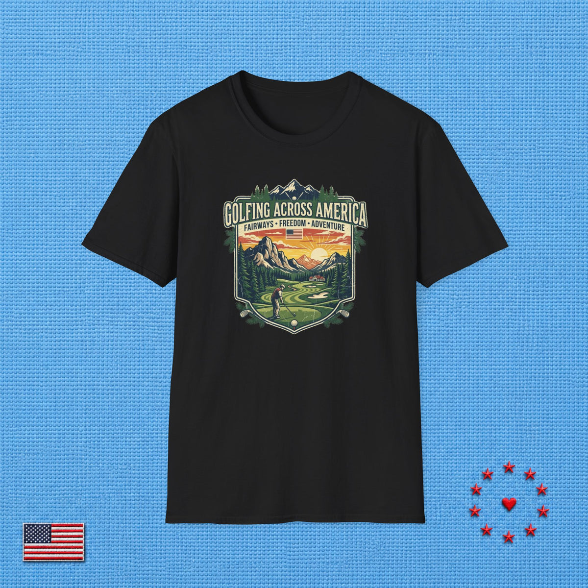 GOLFING ACROSS AMERICA T‑Shirt