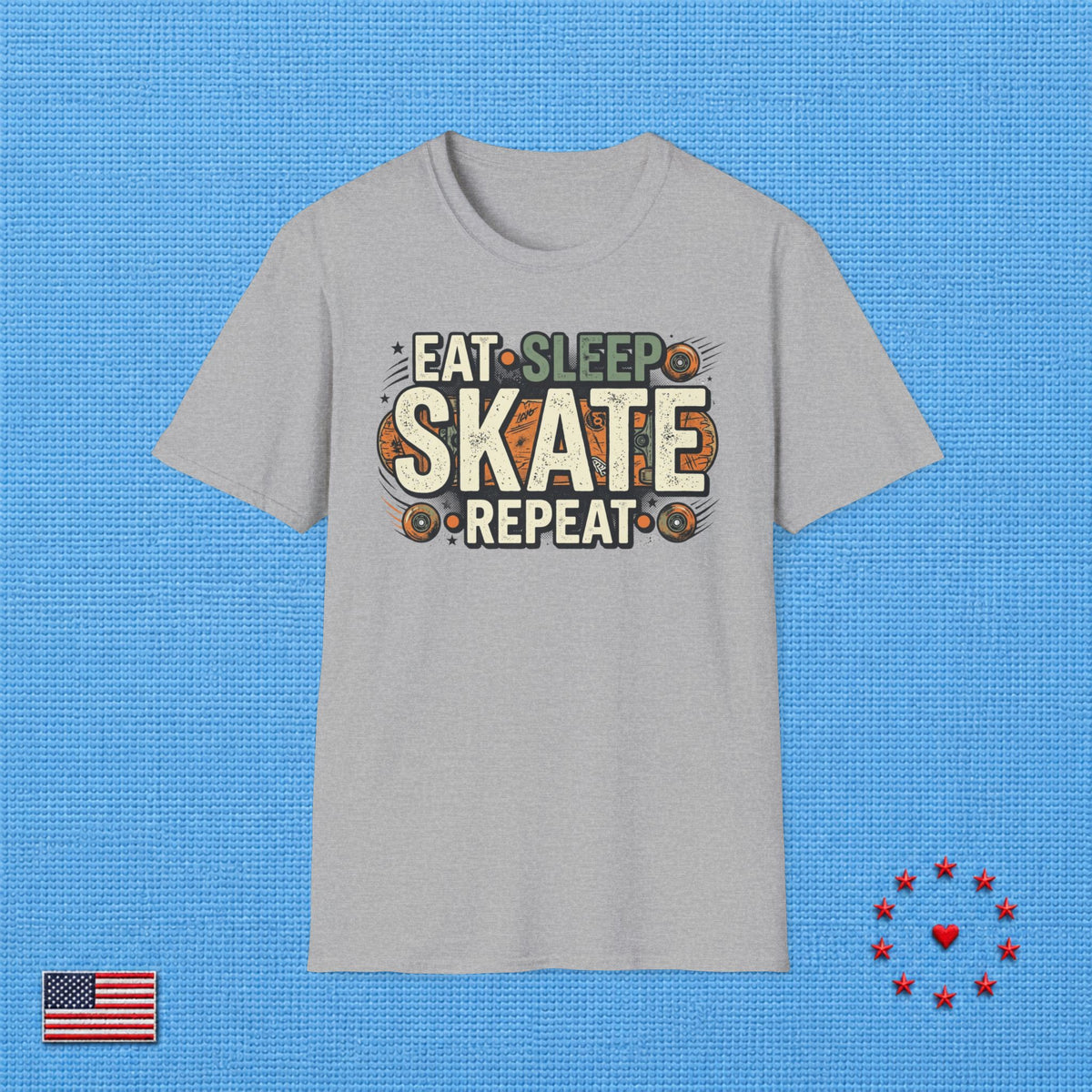 EAT & SKATE T‑Shirt