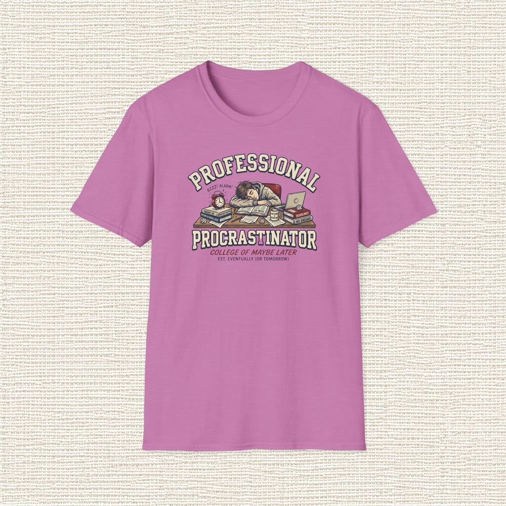 PROFESSIONAL PROCRASTINATOR T‑Shirt