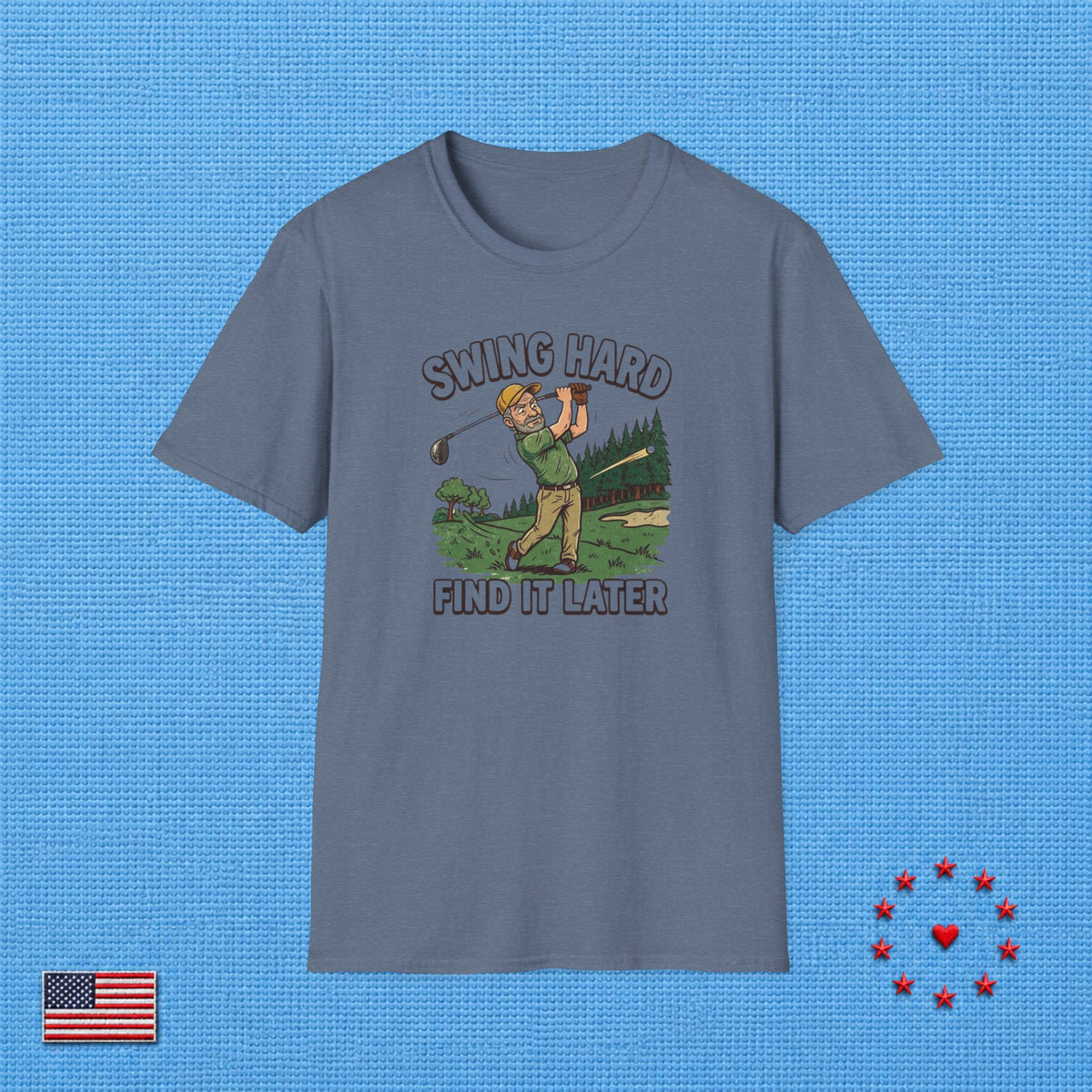 SWING HARD T‑Shirt
