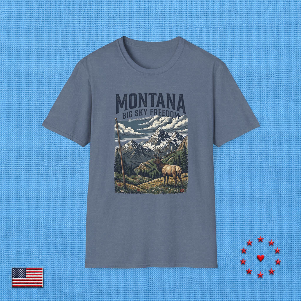 BIG SKY FREEDOM MONTANA T‑Shirt