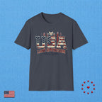 USA LAND OF FREEDOM B T‑Shirt
