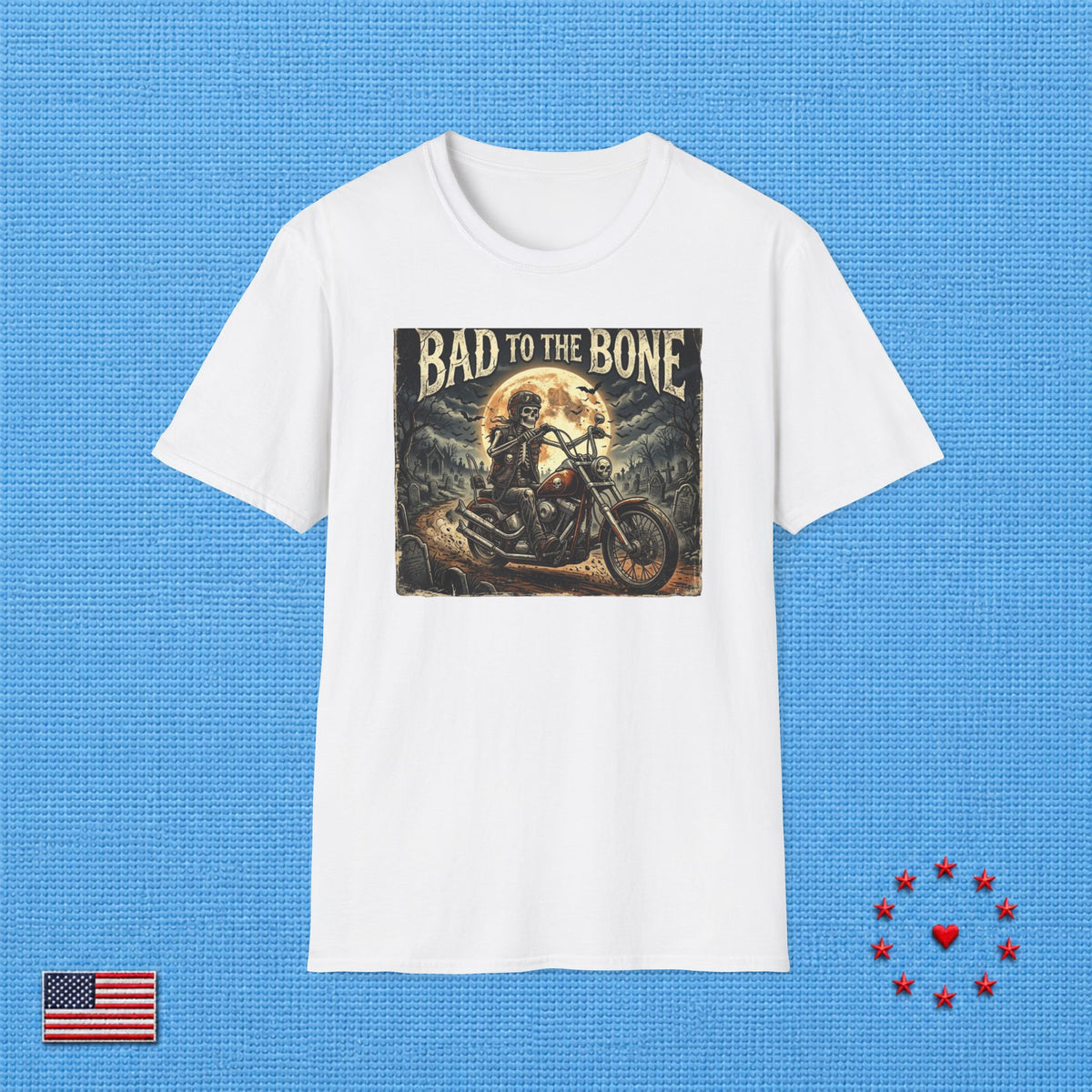BAD TO THE BONE T‑Shirt
