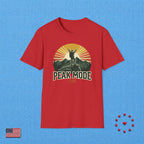 PEAK MODE ON A T‑Shirt