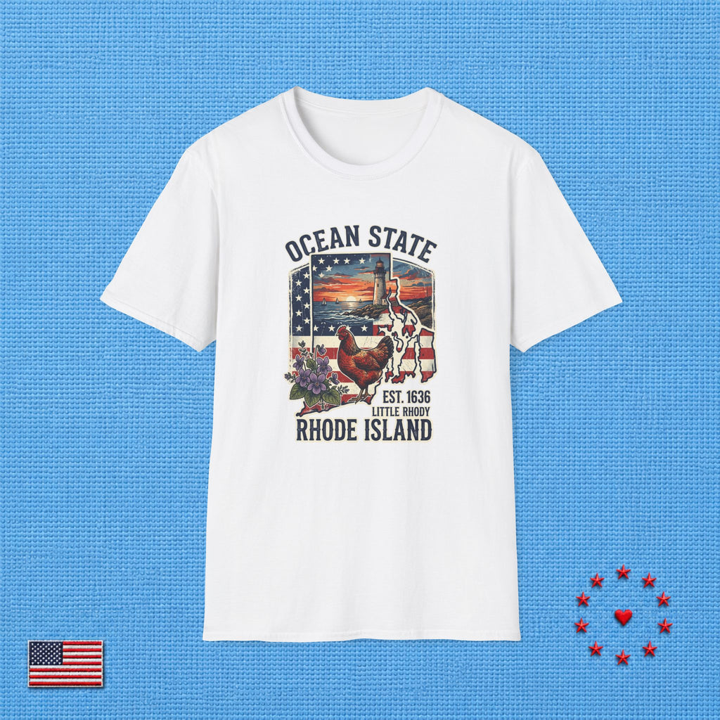 RHODE ISLAND T‑Shirt