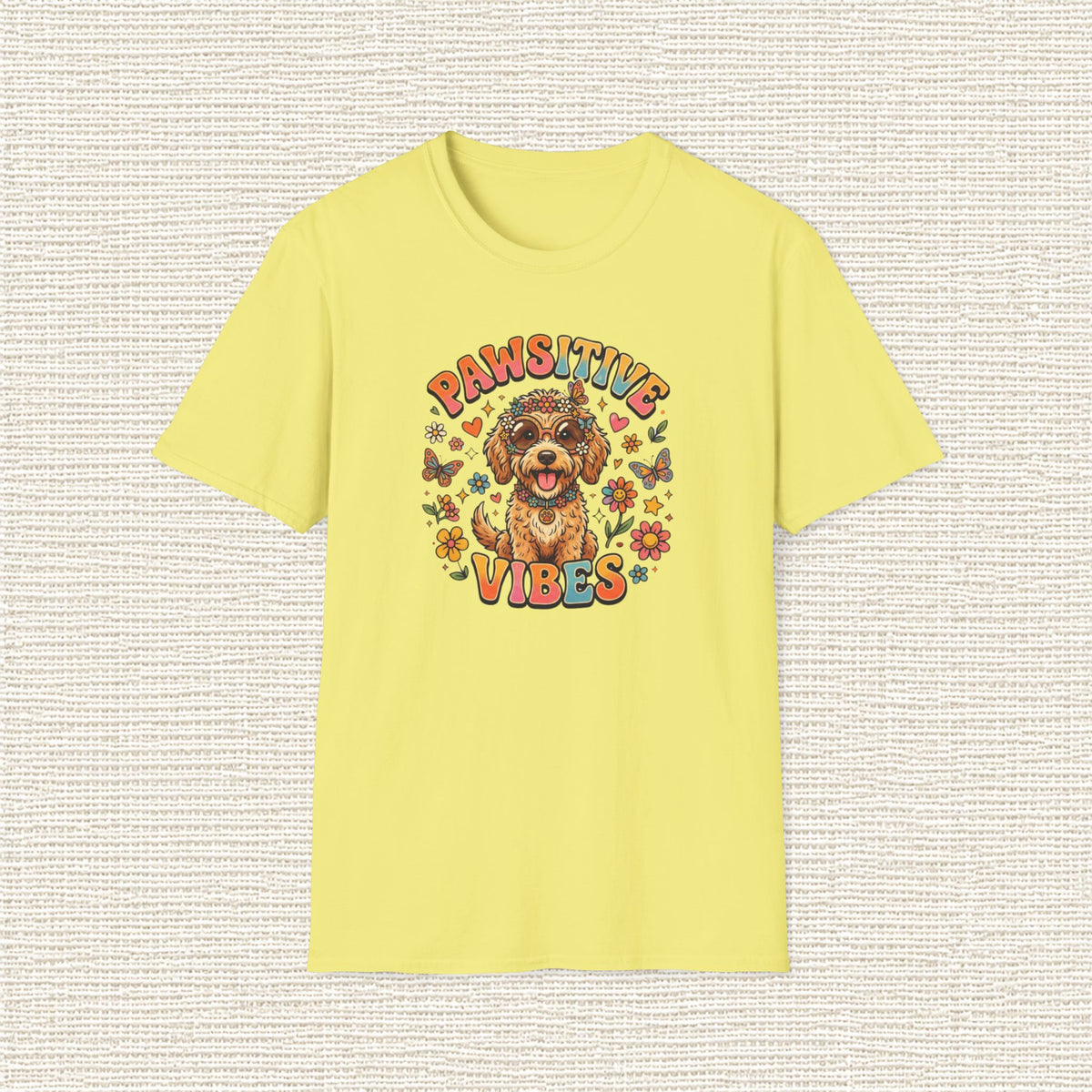 PAWSITIVE VIBES T‑Shirt