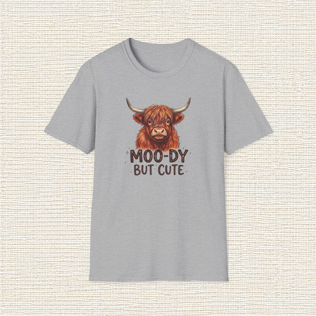 MOODY BUT CUTE T‑Shirt