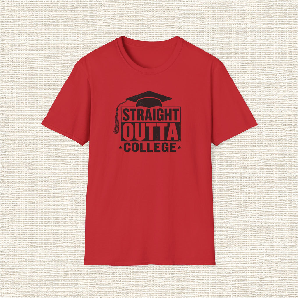 STRAIGHT OUTTA COLLEGE T‑Shirt