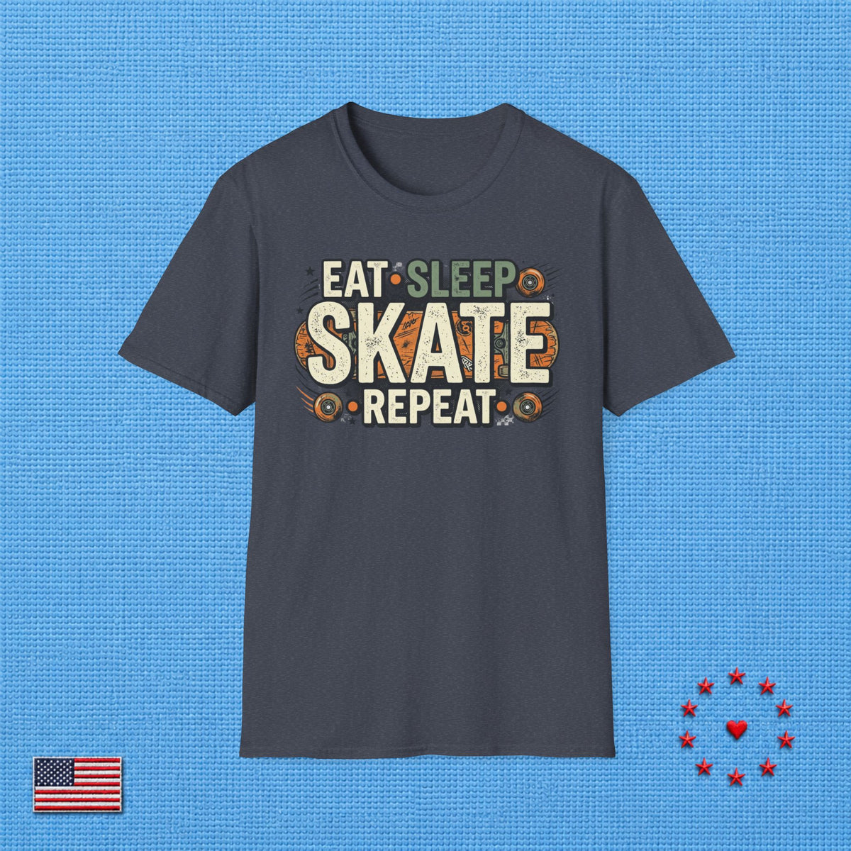 EAT & SKATE T‑Shirt