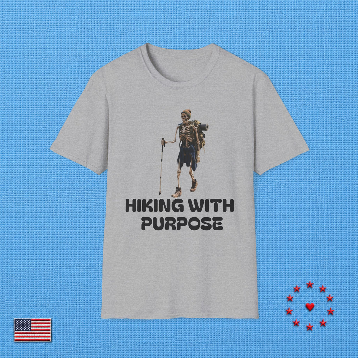 HIKING WITH PURPOSE  T‑Shirt