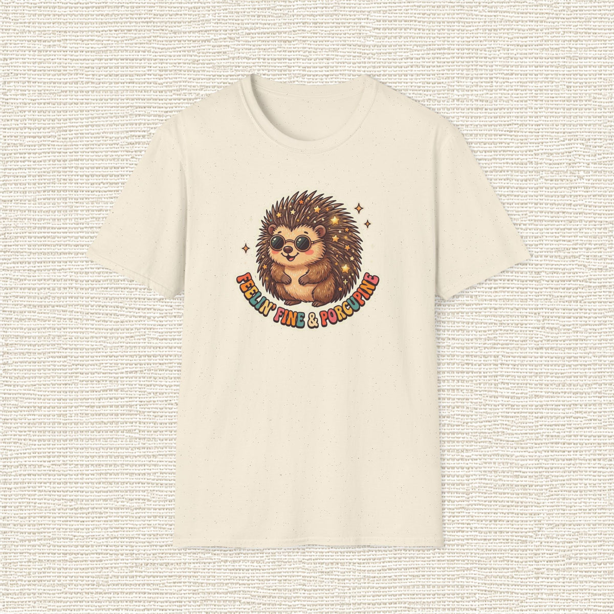 FEELIN FINE PORCUPINE T‑Shirt