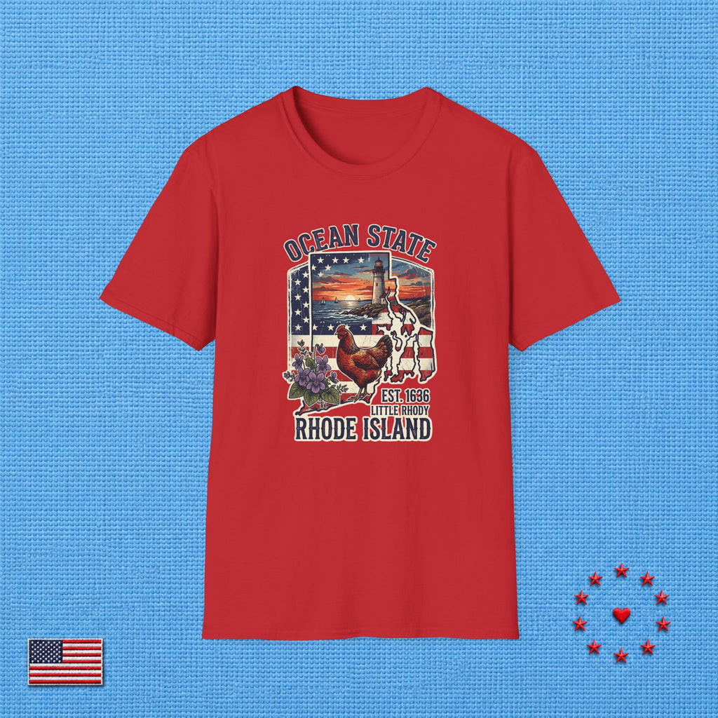 RHODE ISLAND T‑Shirt