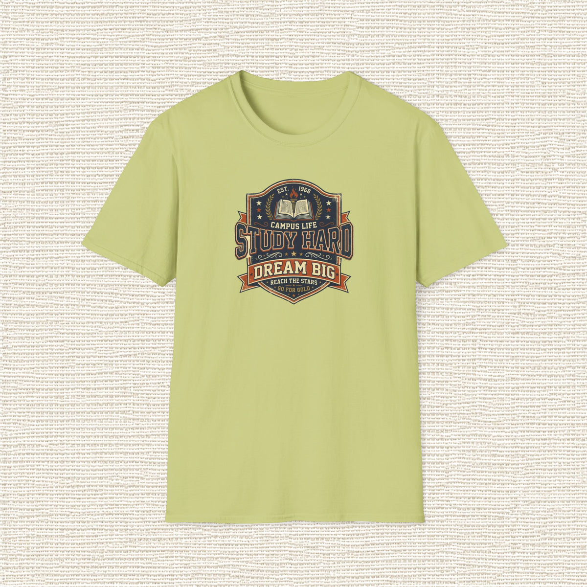 STUDY HARD DREAM BIG T‑Shirt