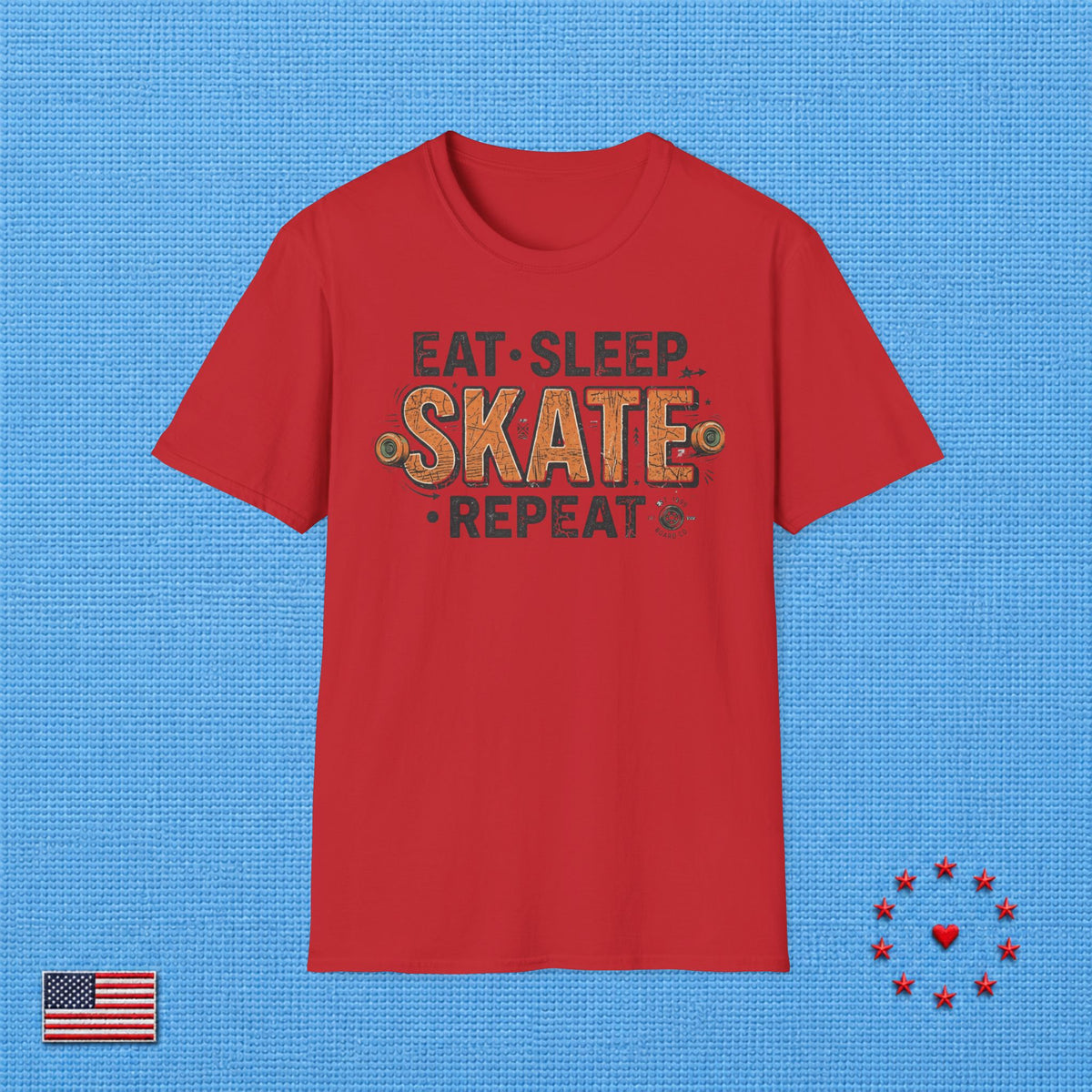 SLEEP & SKATE T‑Shirt