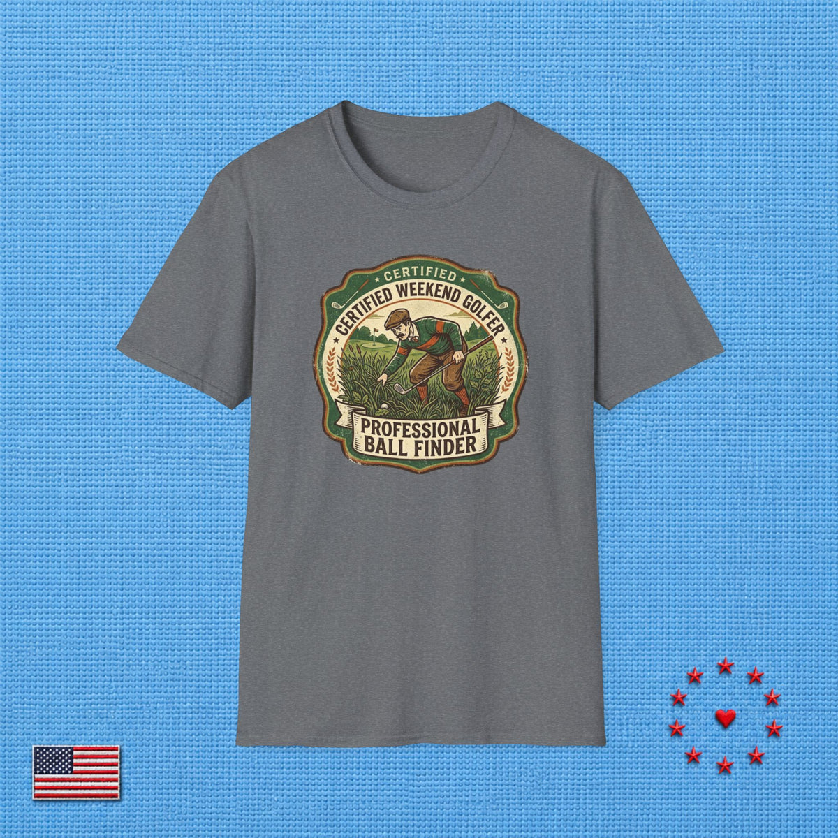 CERTIFIED GOLFER T‑Shirt