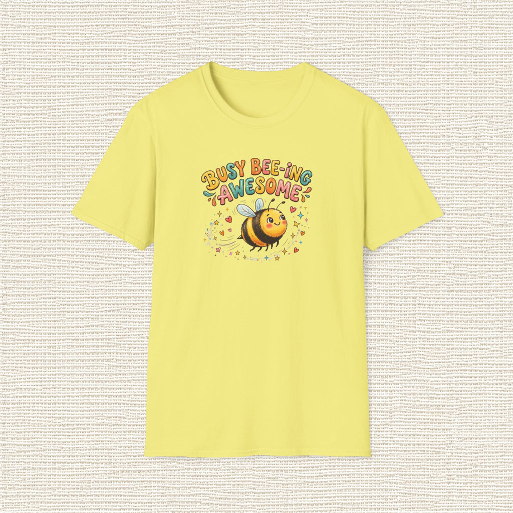 BUSY BEEING AWESOME T‑Shirt