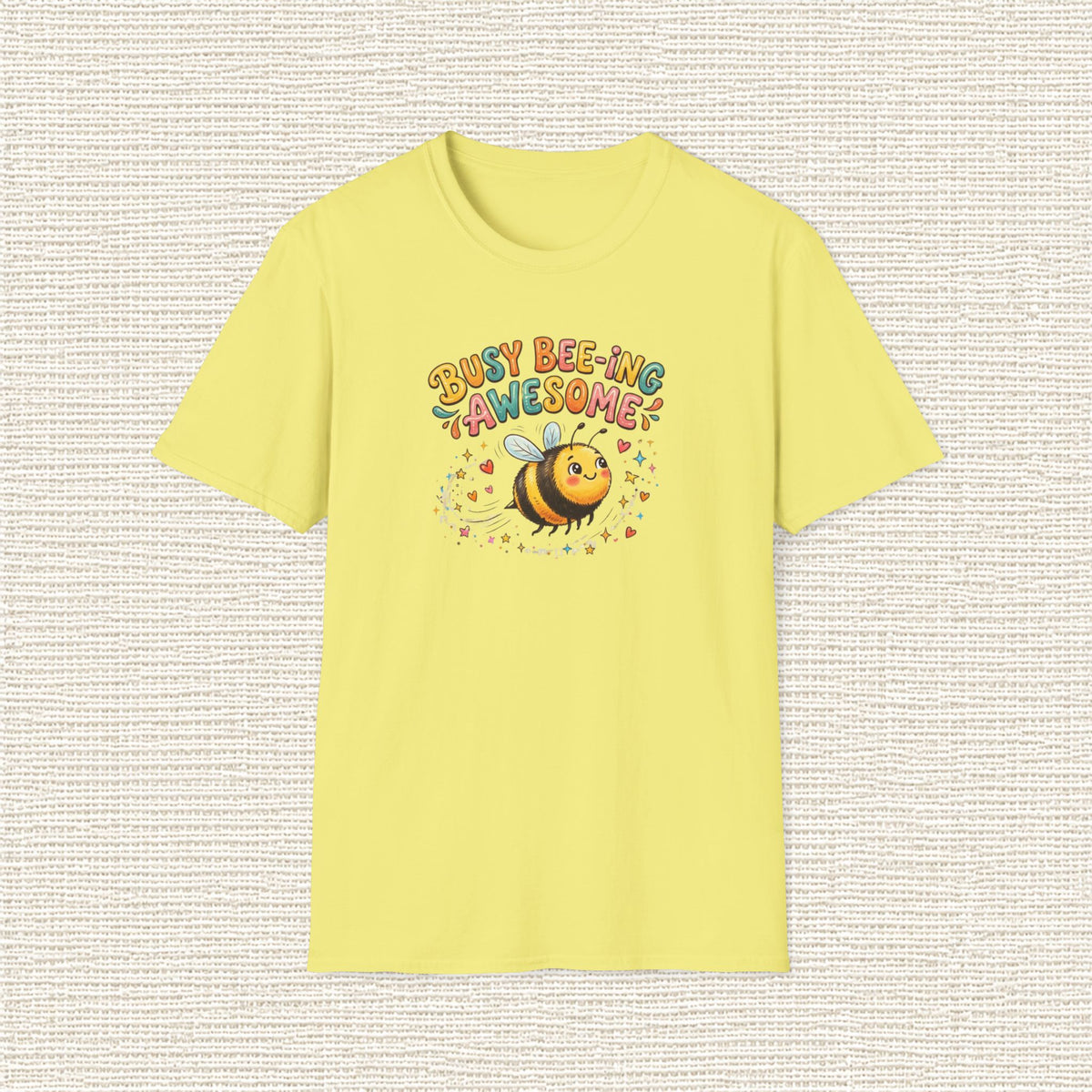 BUSY BEEING AWESOME T‑Shirt