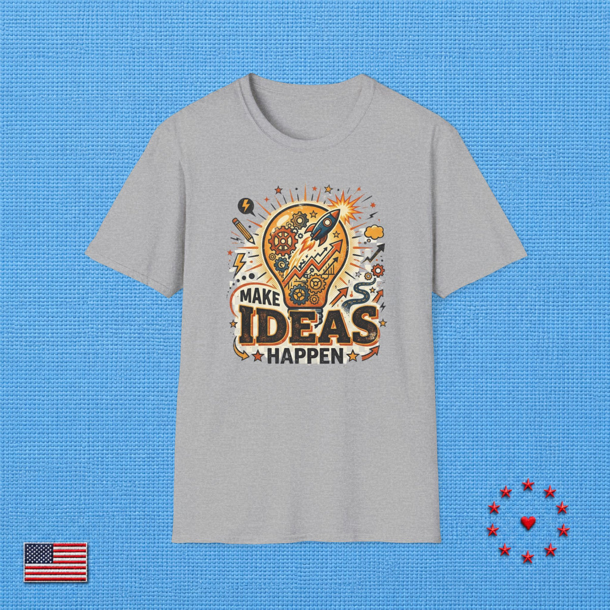 MAKE IDEAS HAPPEN ET T‑Shirt