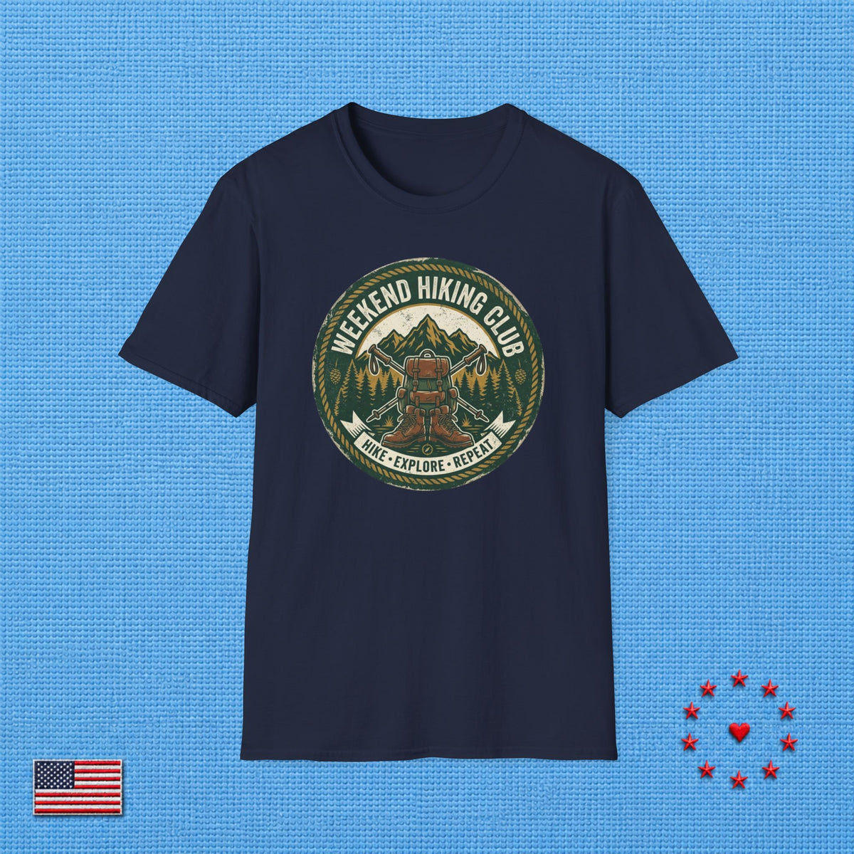 WEEKEND HIKING CLUB T‑Shirt