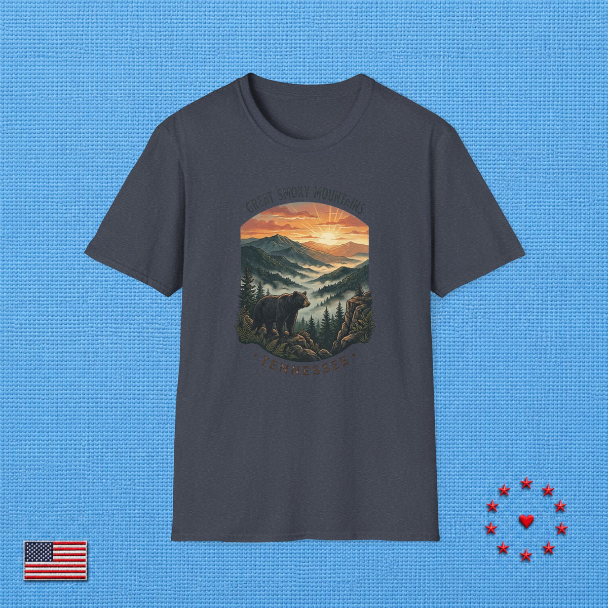GREAT SMOKY MOUNTAINS TENNESSEE T‑Shirt