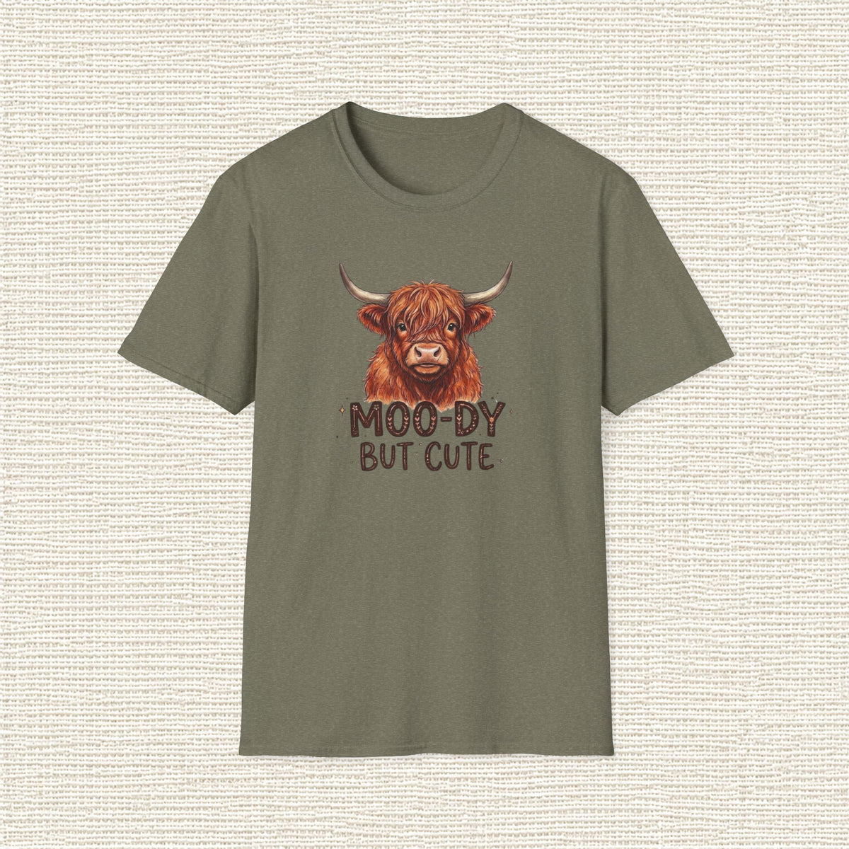 MOODY BUT CUTE T‑Shirt
