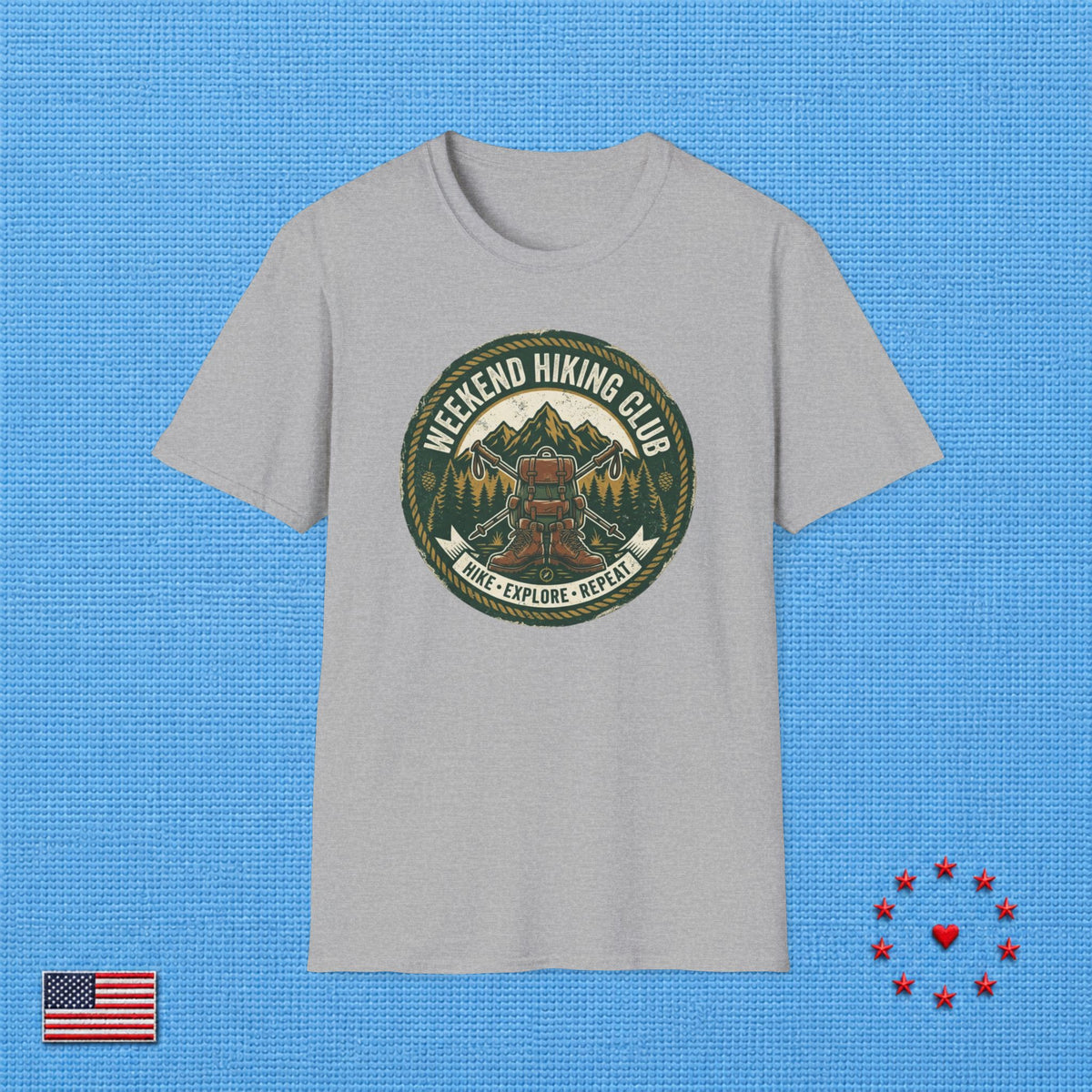 WEEKEND HIKING CLUB T‑Shirt