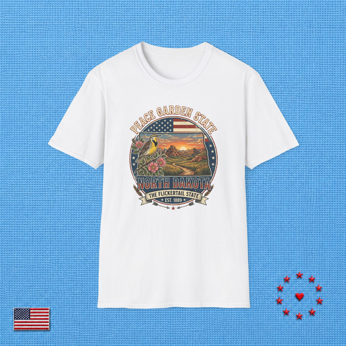 NORTH DAKOTA T‑Shirt