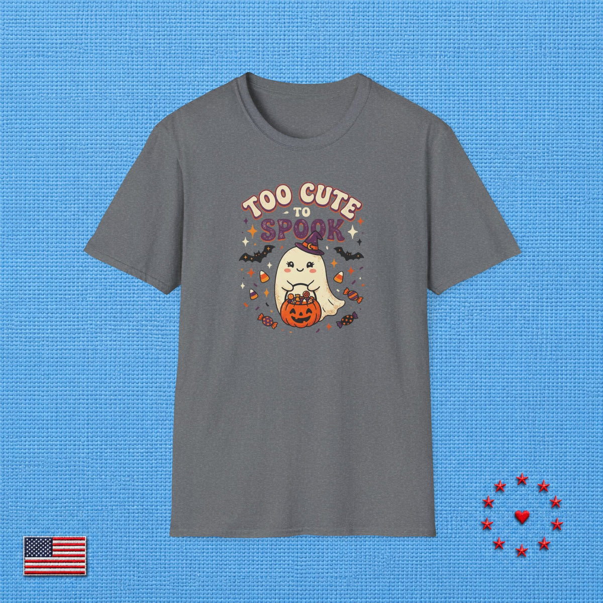 TOO CUTE TO SPOOK T‑Shirt