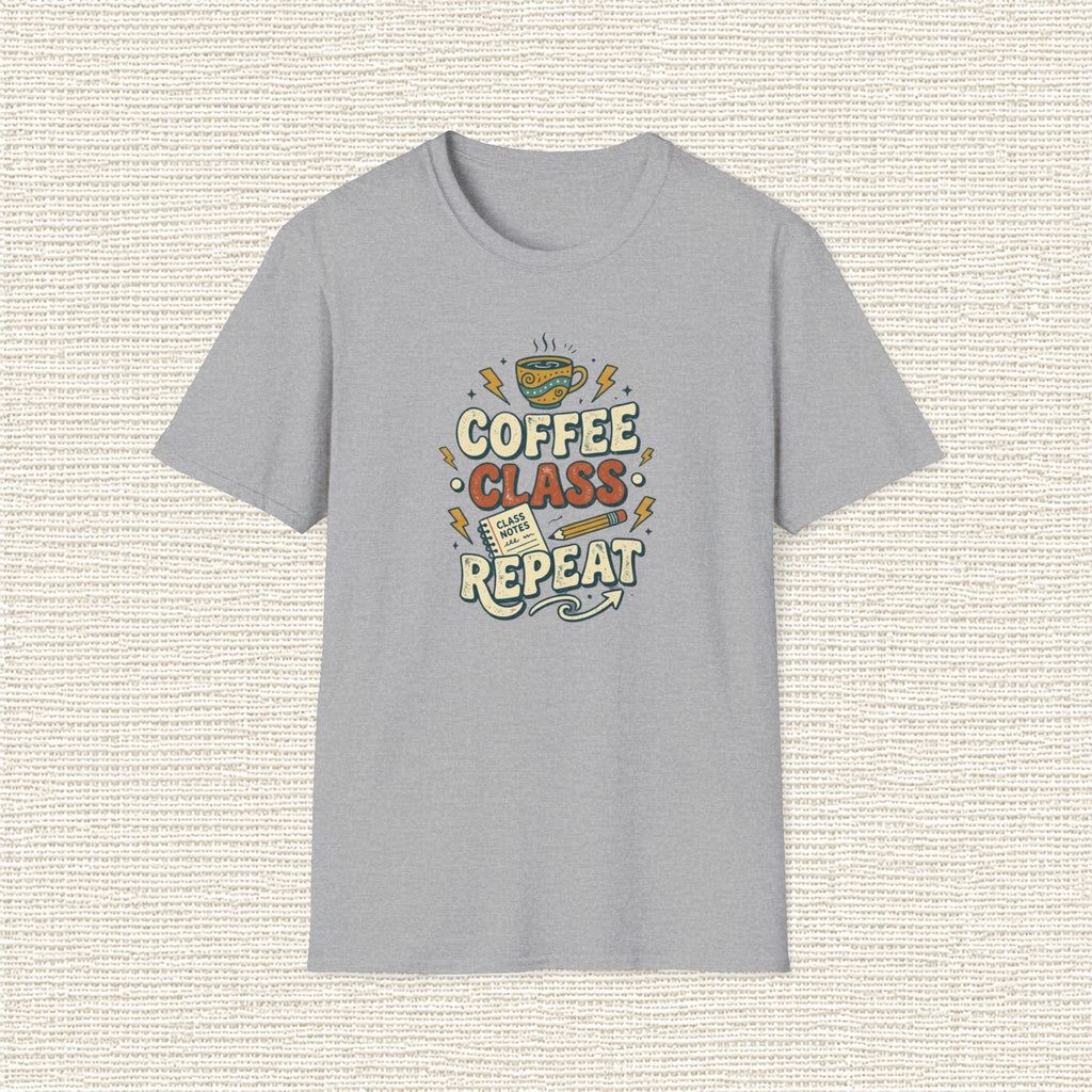 COFFEE CLASS REPEAT T‑Shirt