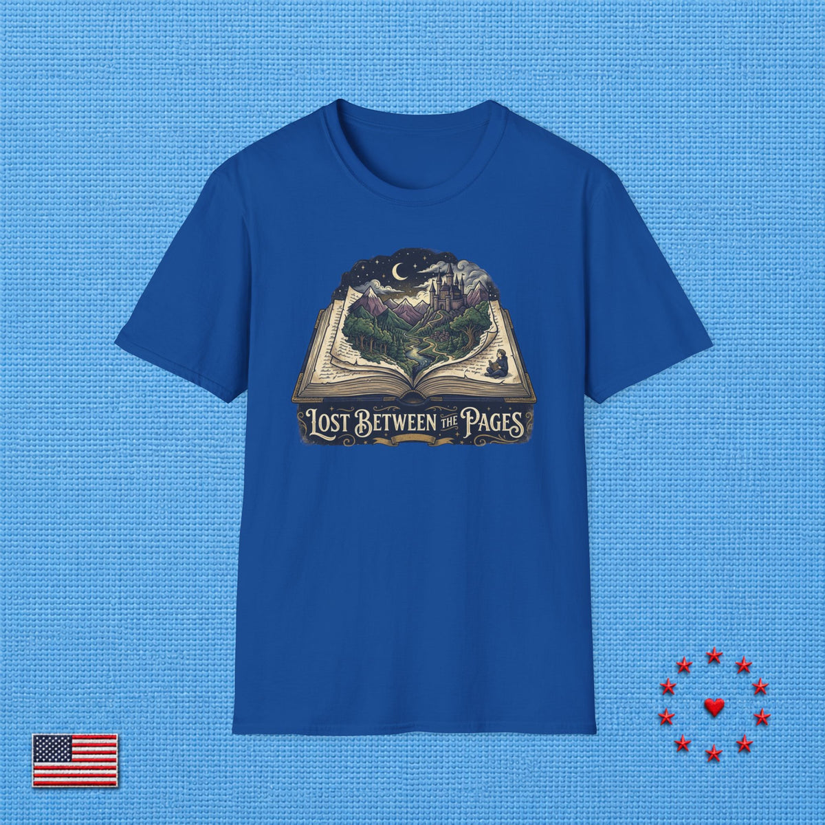 LOST BETWEEN THE PAGES T‑Shirt