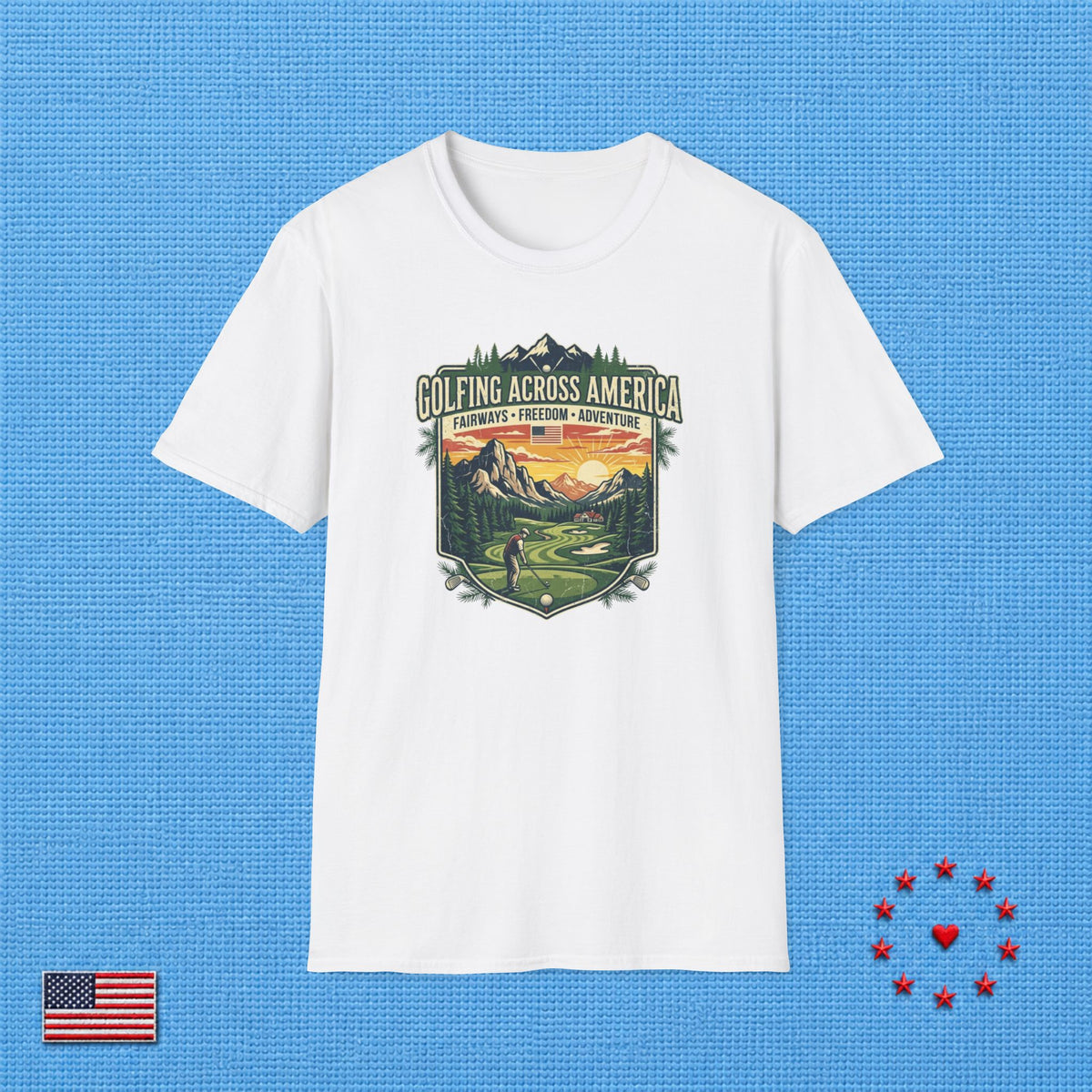 GOLFING ACROSS AMERICA T‑Shirt