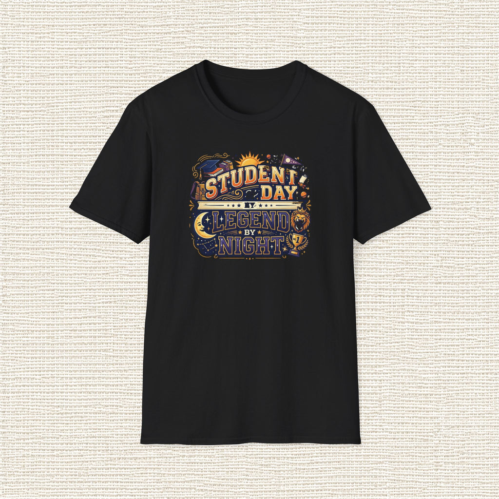 STUDENT BY DAY LEGEND BY NIGHT T‑Shirt