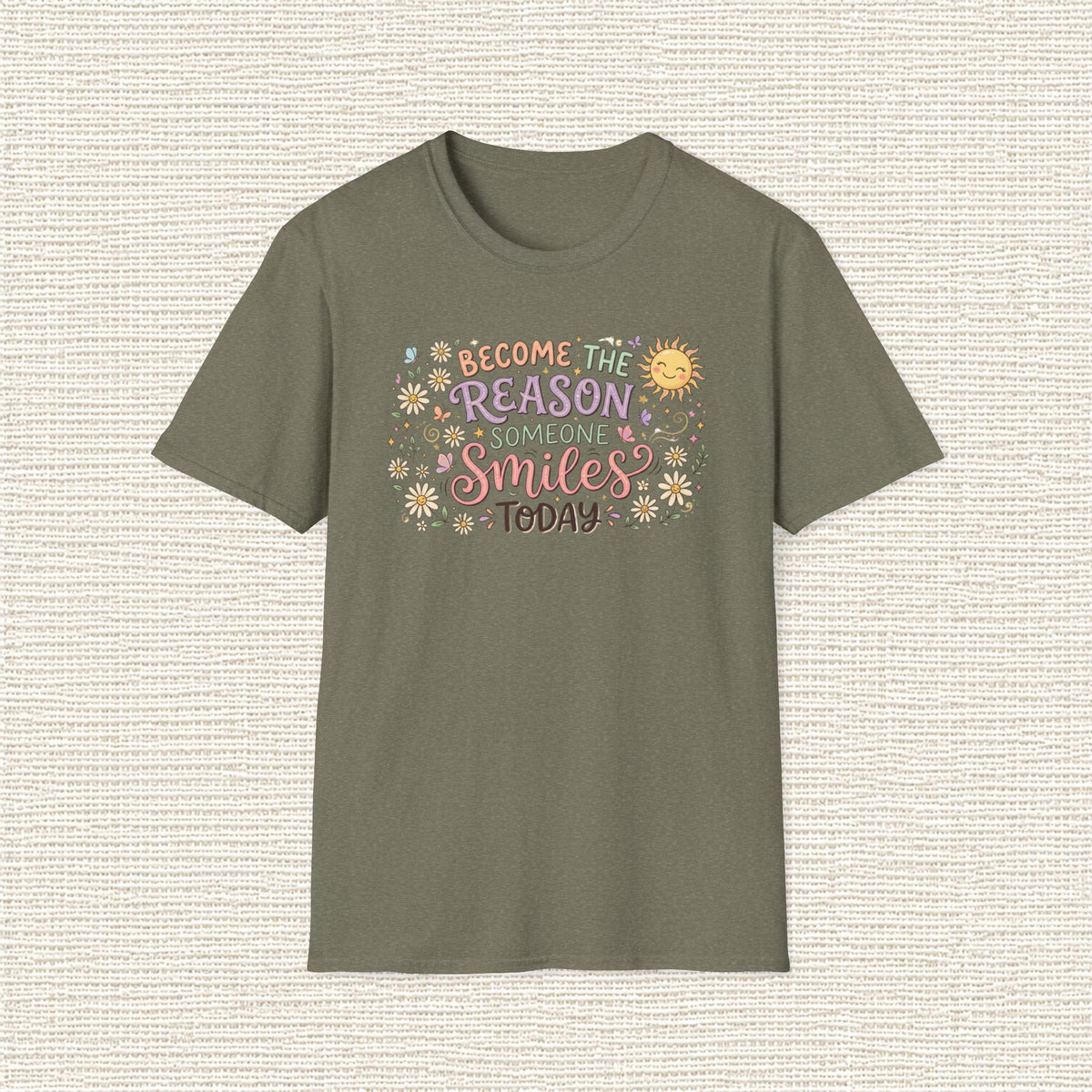 BECOME THE REASON SOMEONE SMILES T‑Shirt