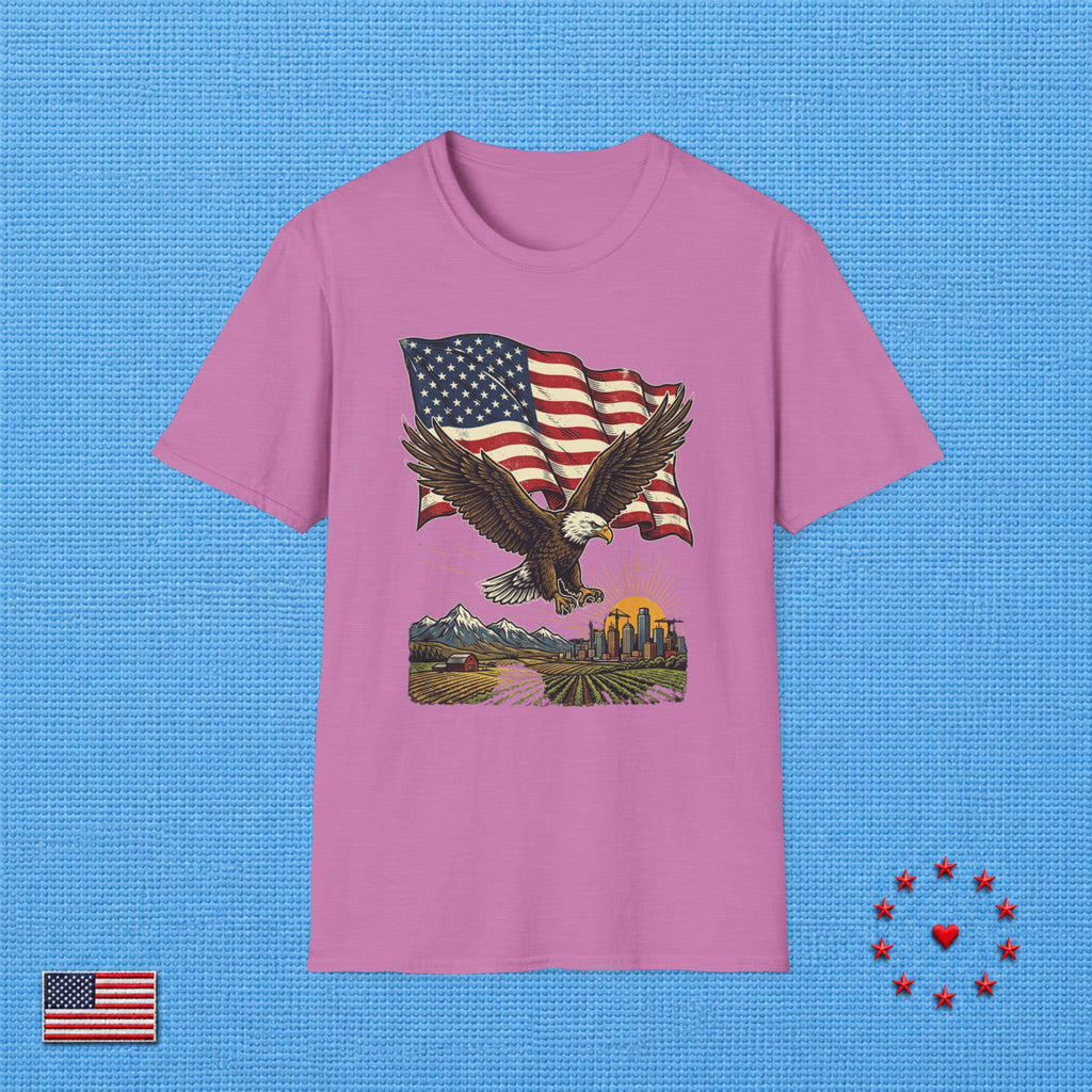 AMERICAN DREAM EAGLE FLAG T‑Shirt